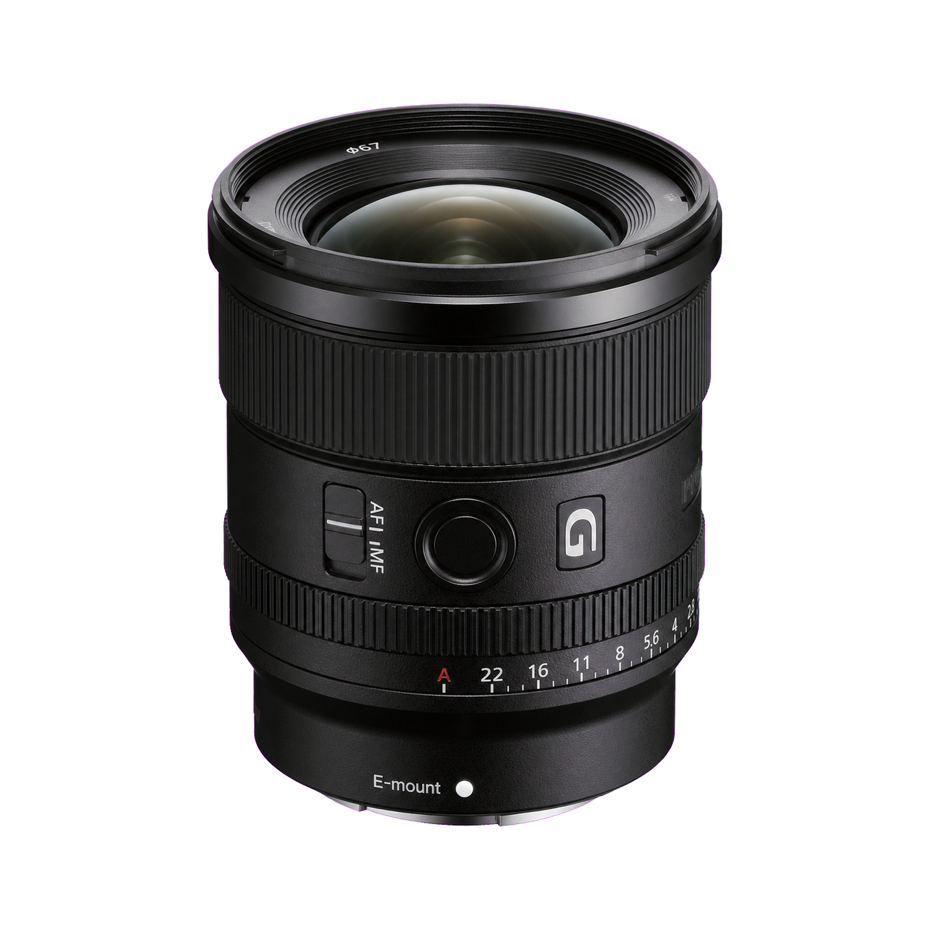 索尼20mm f/1.8 G型号图
