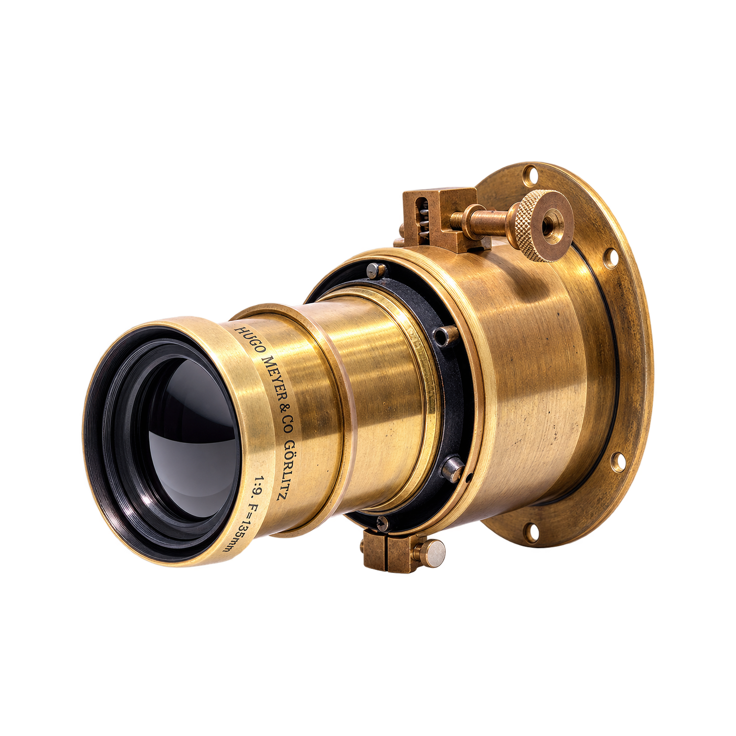 雨果梅耶Hugo Meyer135mm/f9古典大画幅镜头型号图