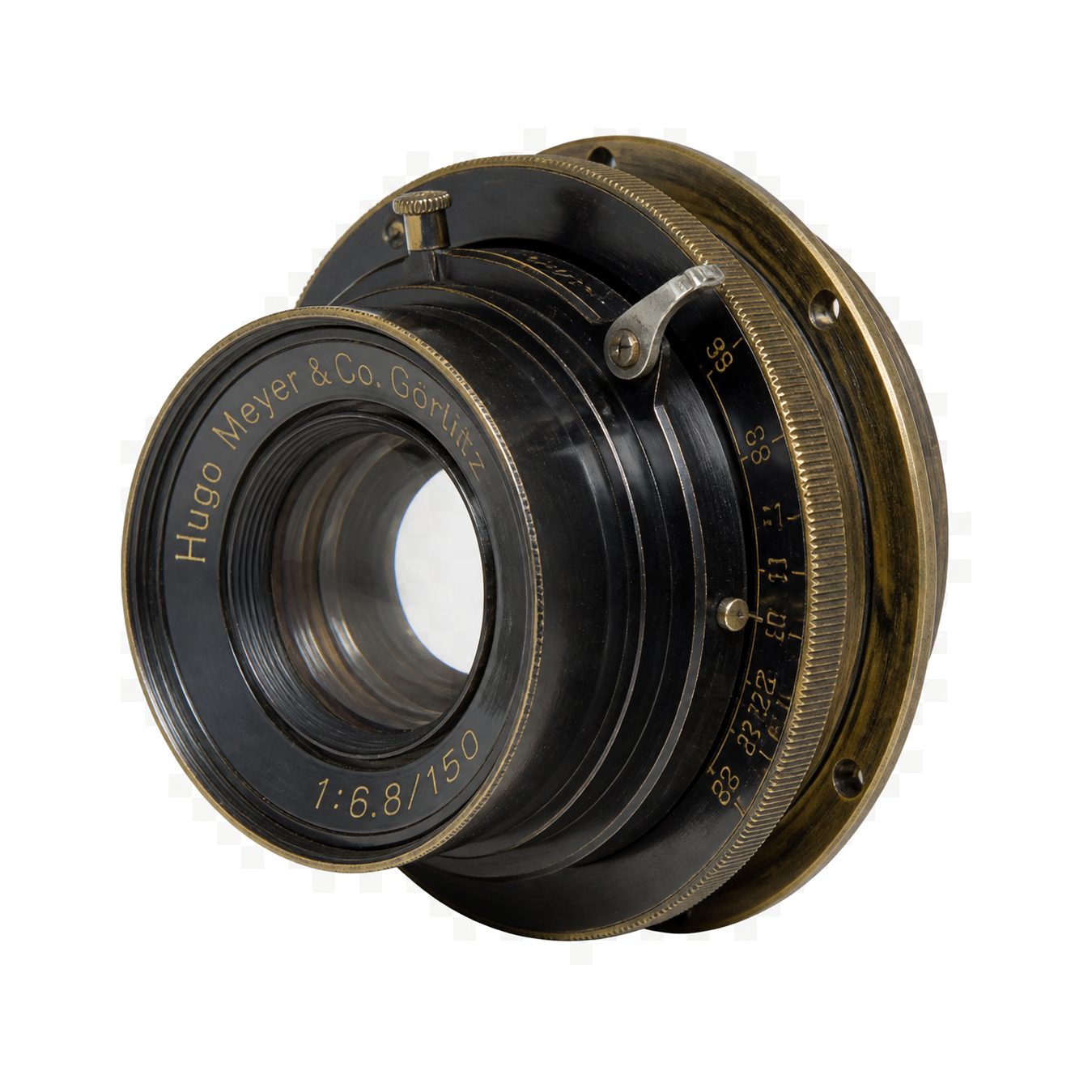 雨果梅耶Hugo Meyer150mm/f6.8古典大画幅镜头型号图