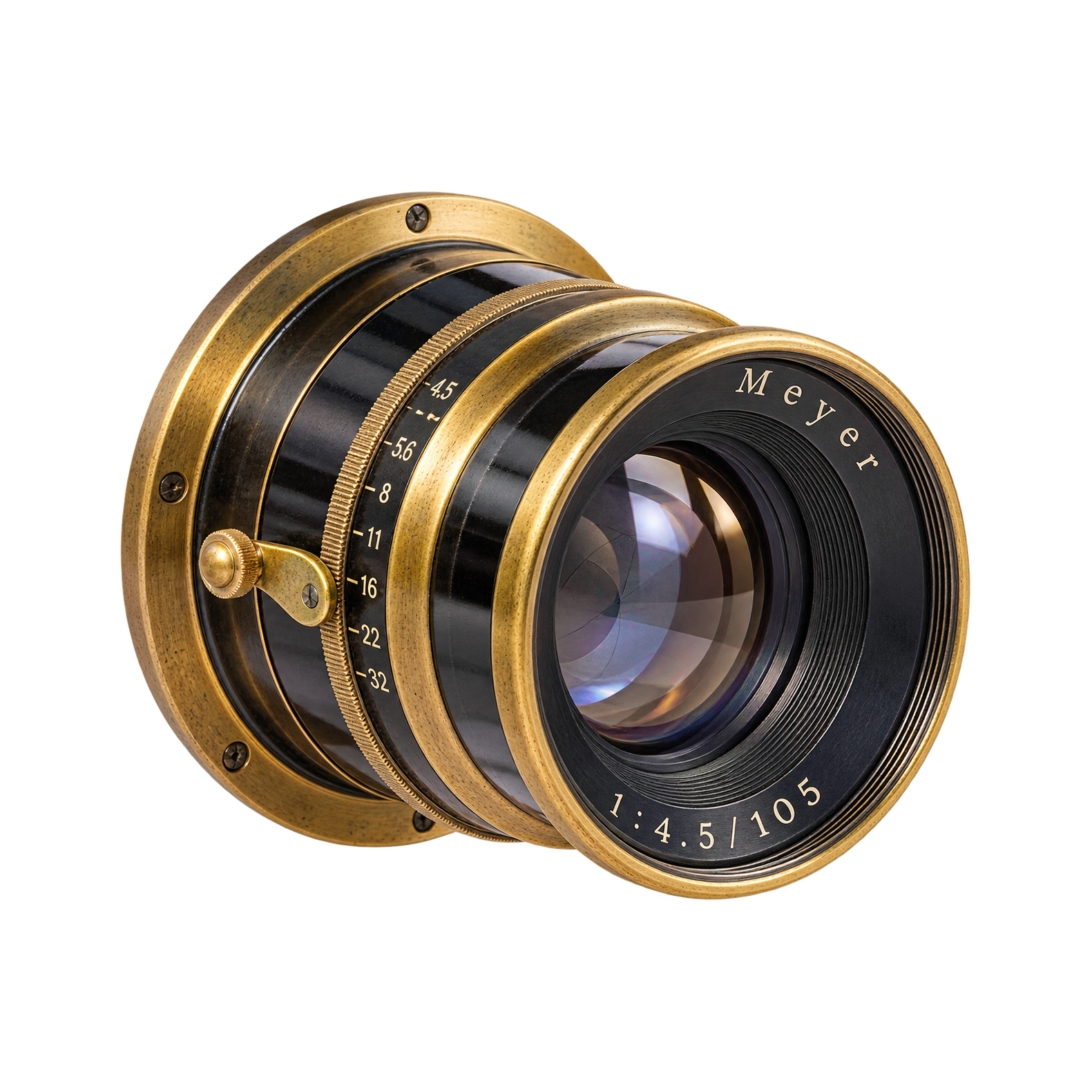 梅耶Meyer105mm/f4.5古典大画幅镜头型号图