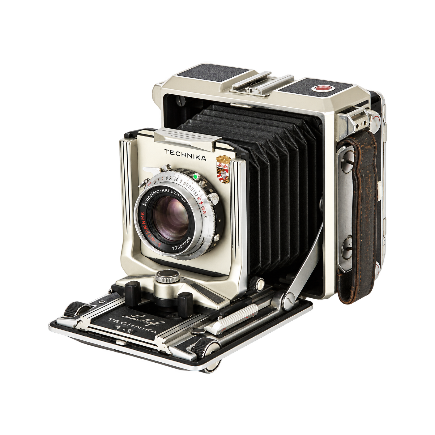 林哈夫特艺LINHOF TECHNIKA69-5型技术相机+施耐德Symmar-s100mm/f5.6大画幅镜头(同号对焦刀）型号图