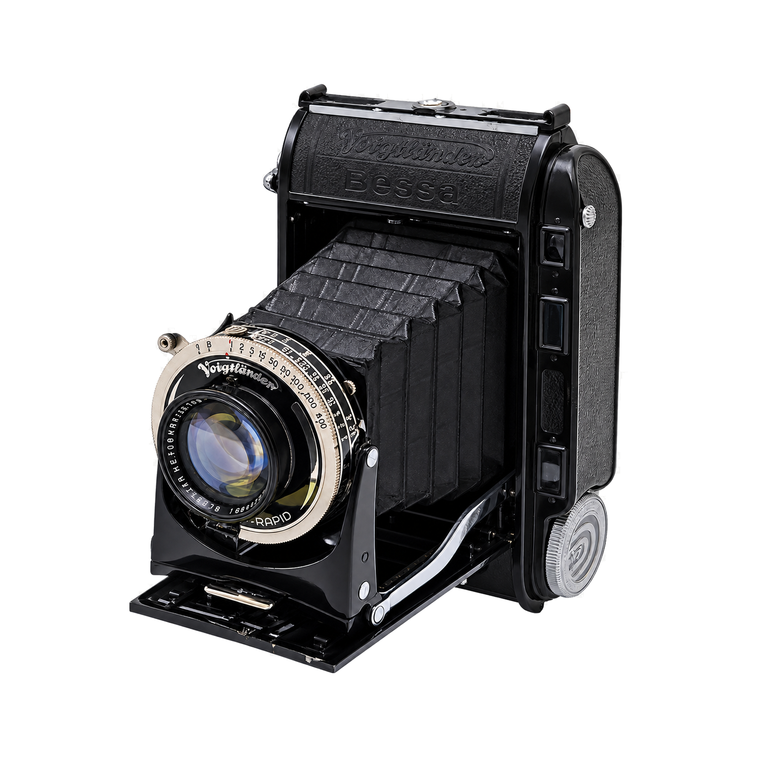 福伦达Bessa69RF皮腔相机+Helomar105mm/f3.5（黄斑联动款）型号图