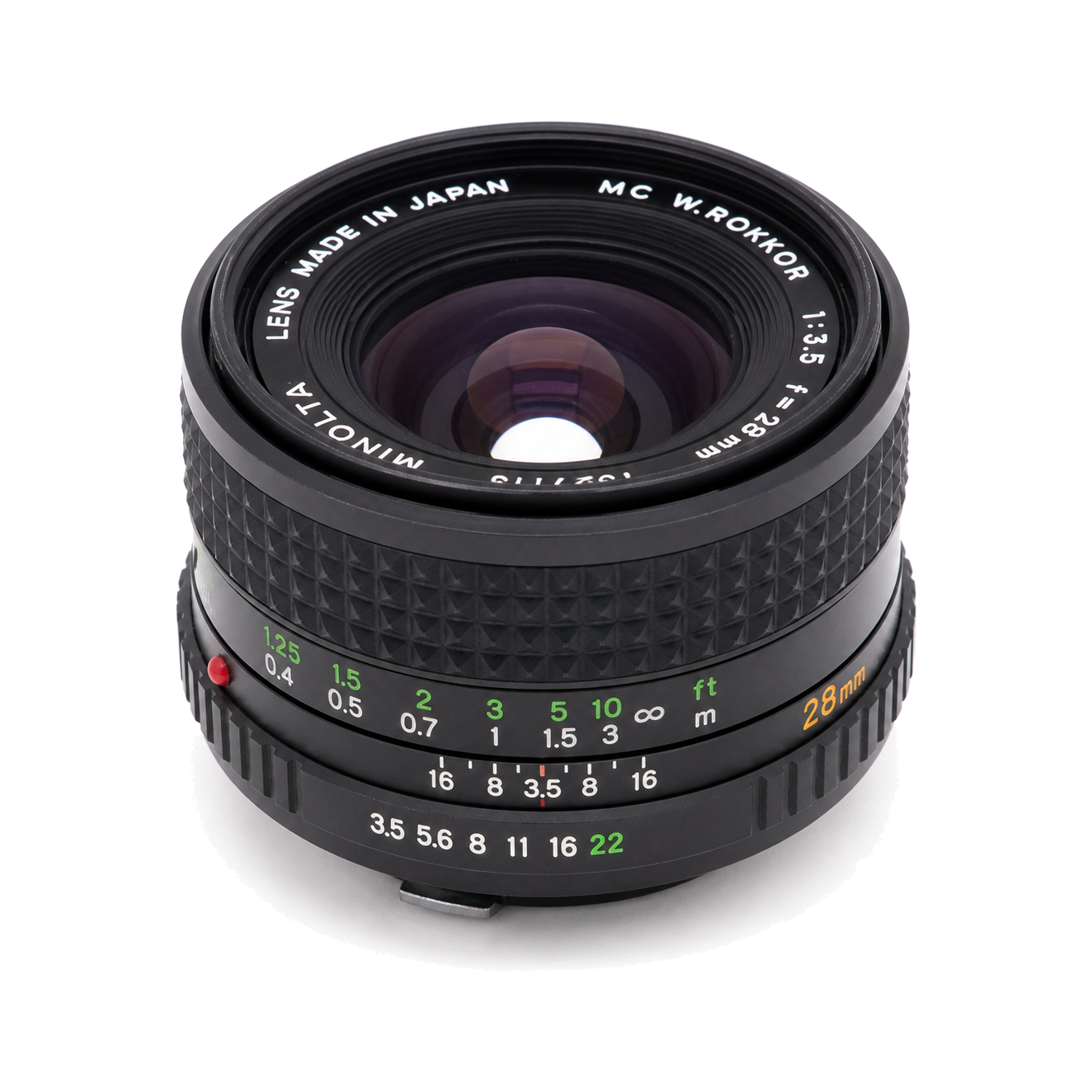 美能达28mmf3.5 MC卡口型号图