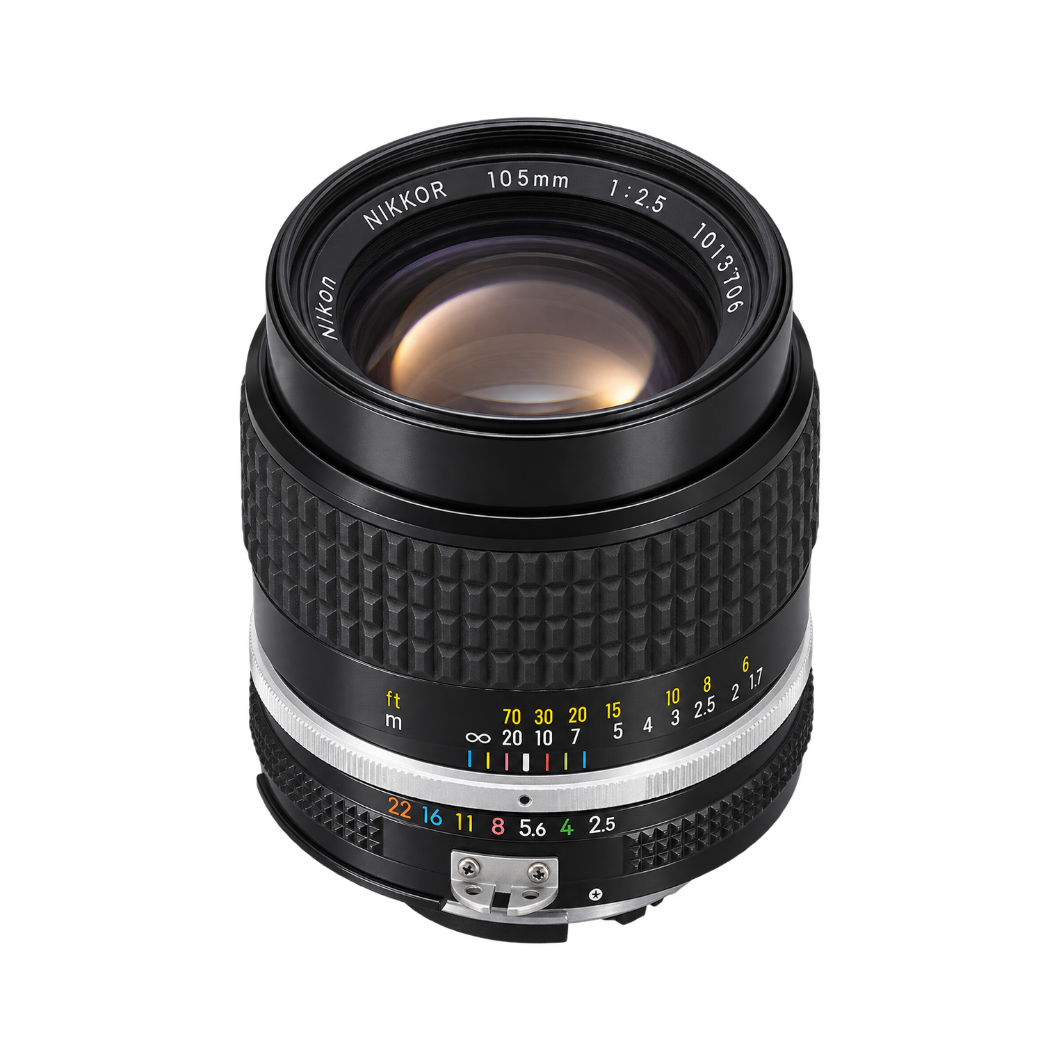 尼康 105mm/f2.5  手动镜头型号图