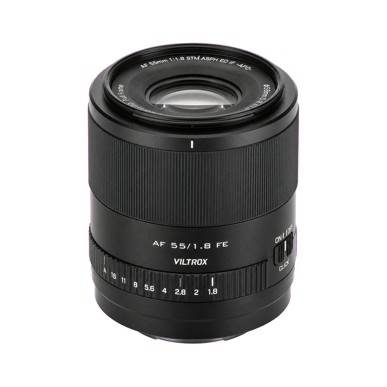 唯卓仕AF55mm/f1.8 EVO型号图