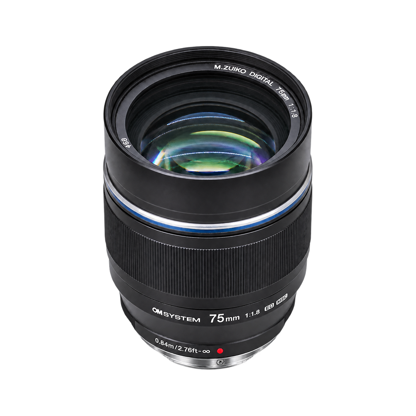 奥林巴斯M.ZD ED 75mm f/1.8型号图
