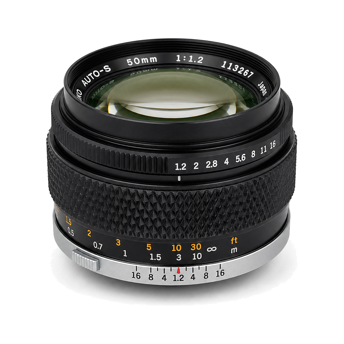 奥林巴斯OM50mm/f1.2手动镜头型号图