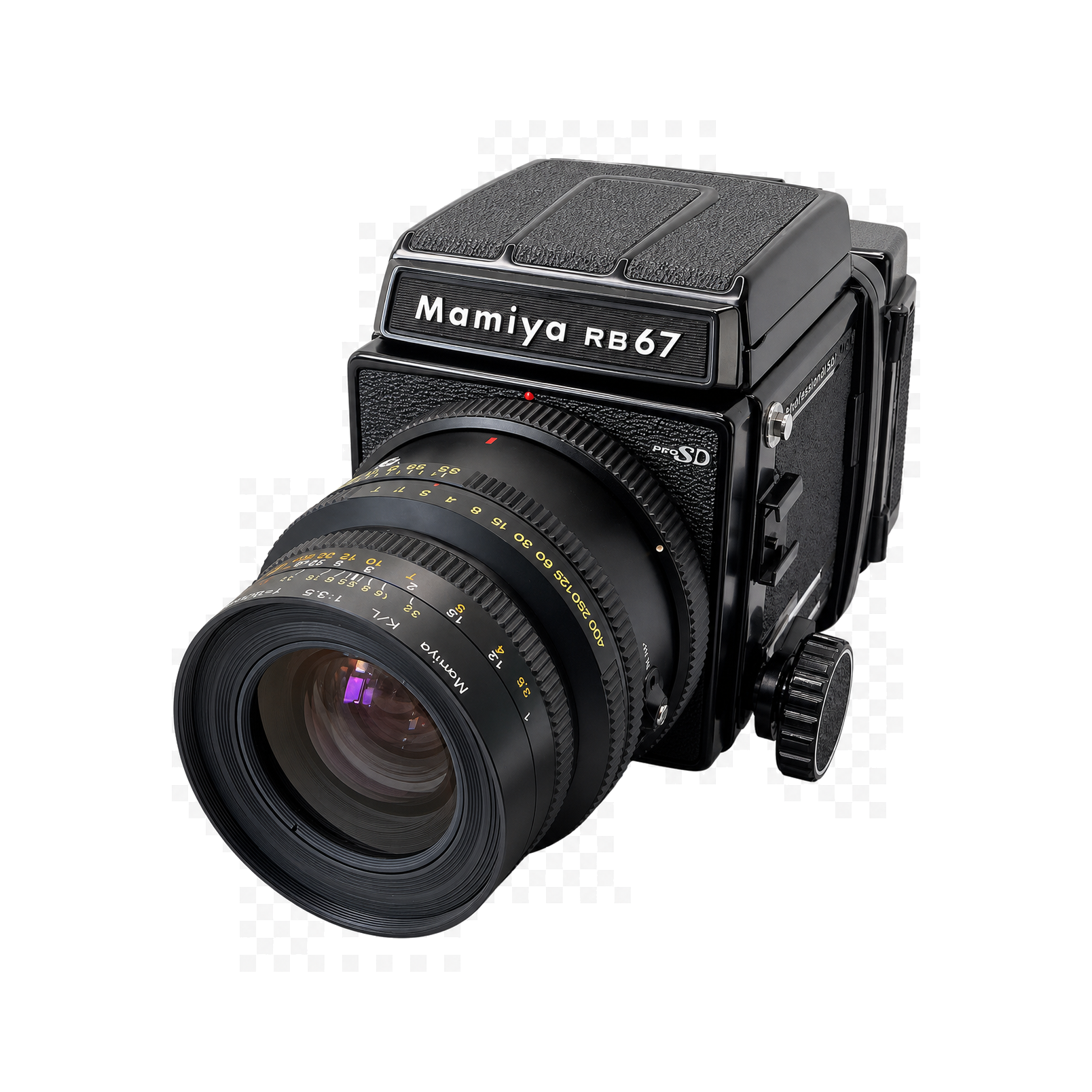 玛米亚RB67胶片相机+K/L90mm/f3.5L套机型号图