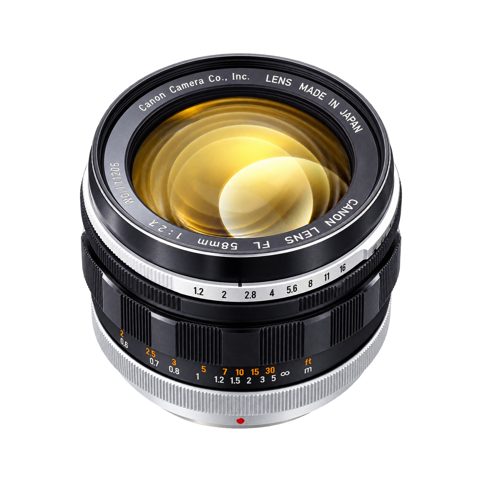 佳能FL58mm/f1.2型号图