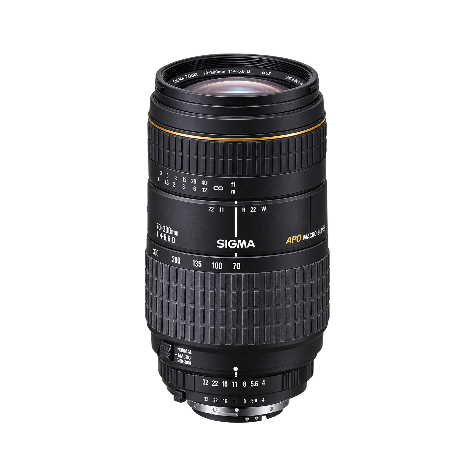适马 70-300mm f/4-5.6 D APO MACRO SUPER 宾得口型号图