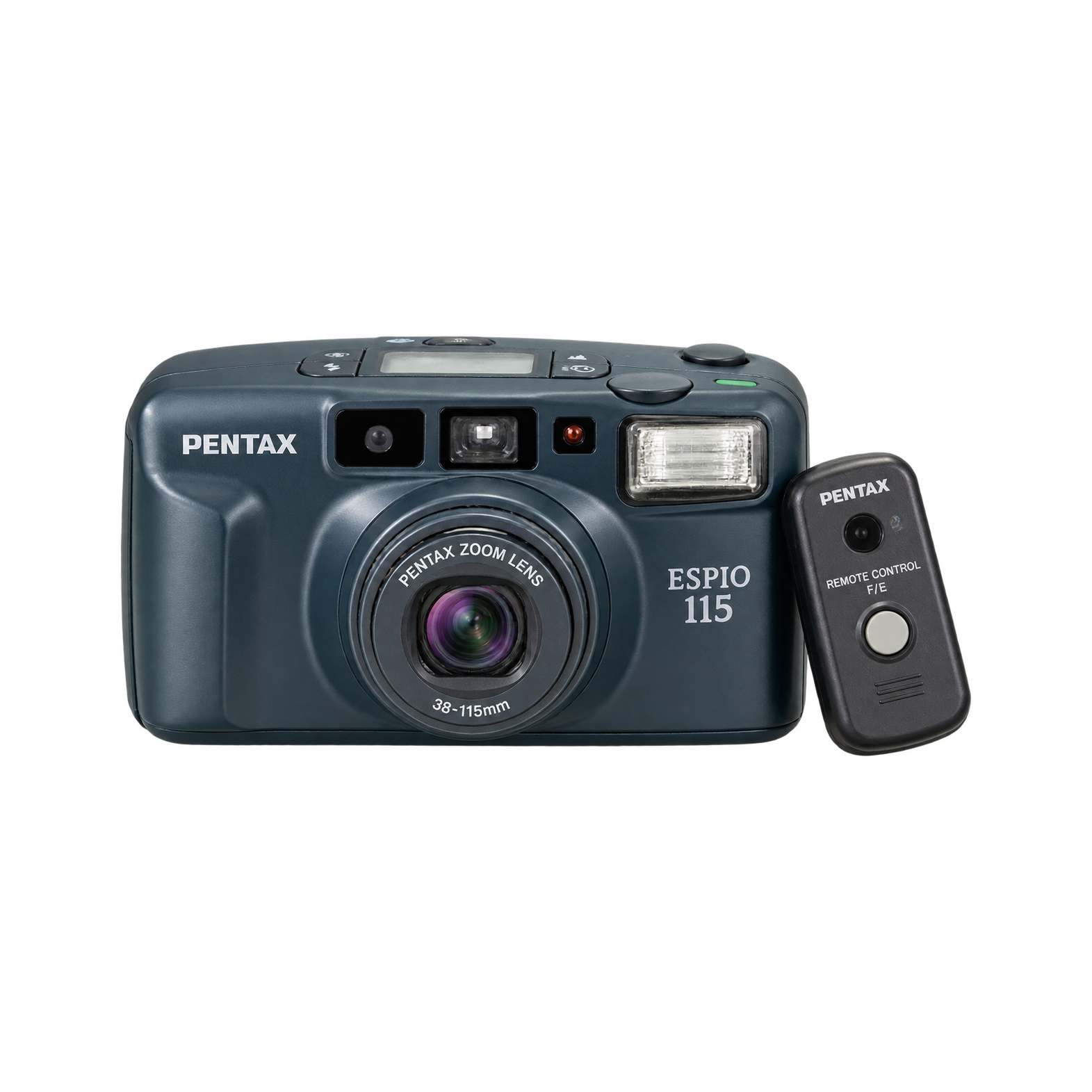 宾得PENTAX-ESPIO115胶片相机+原装遥控器型号图