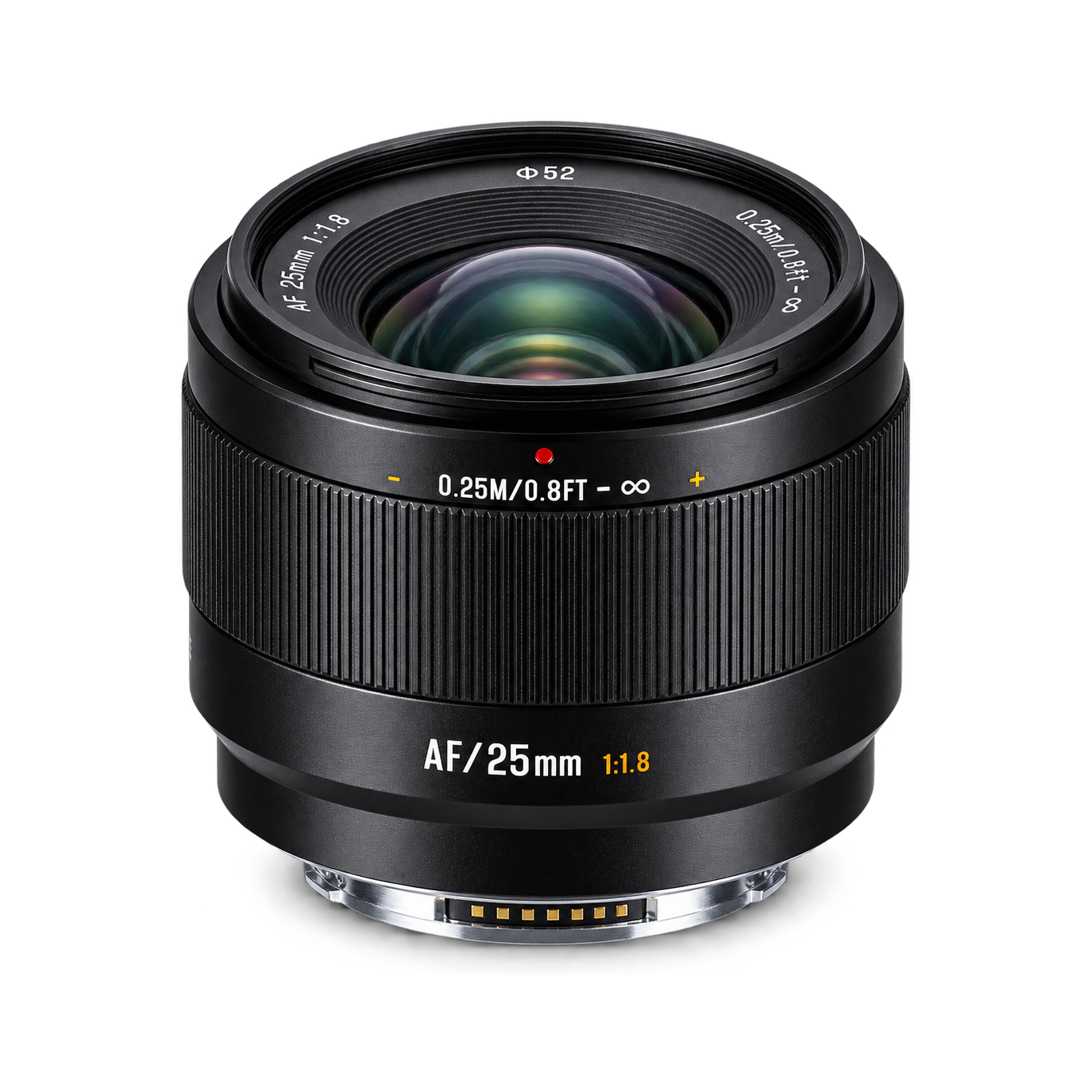 七工匠AF25mmf1.8型号图