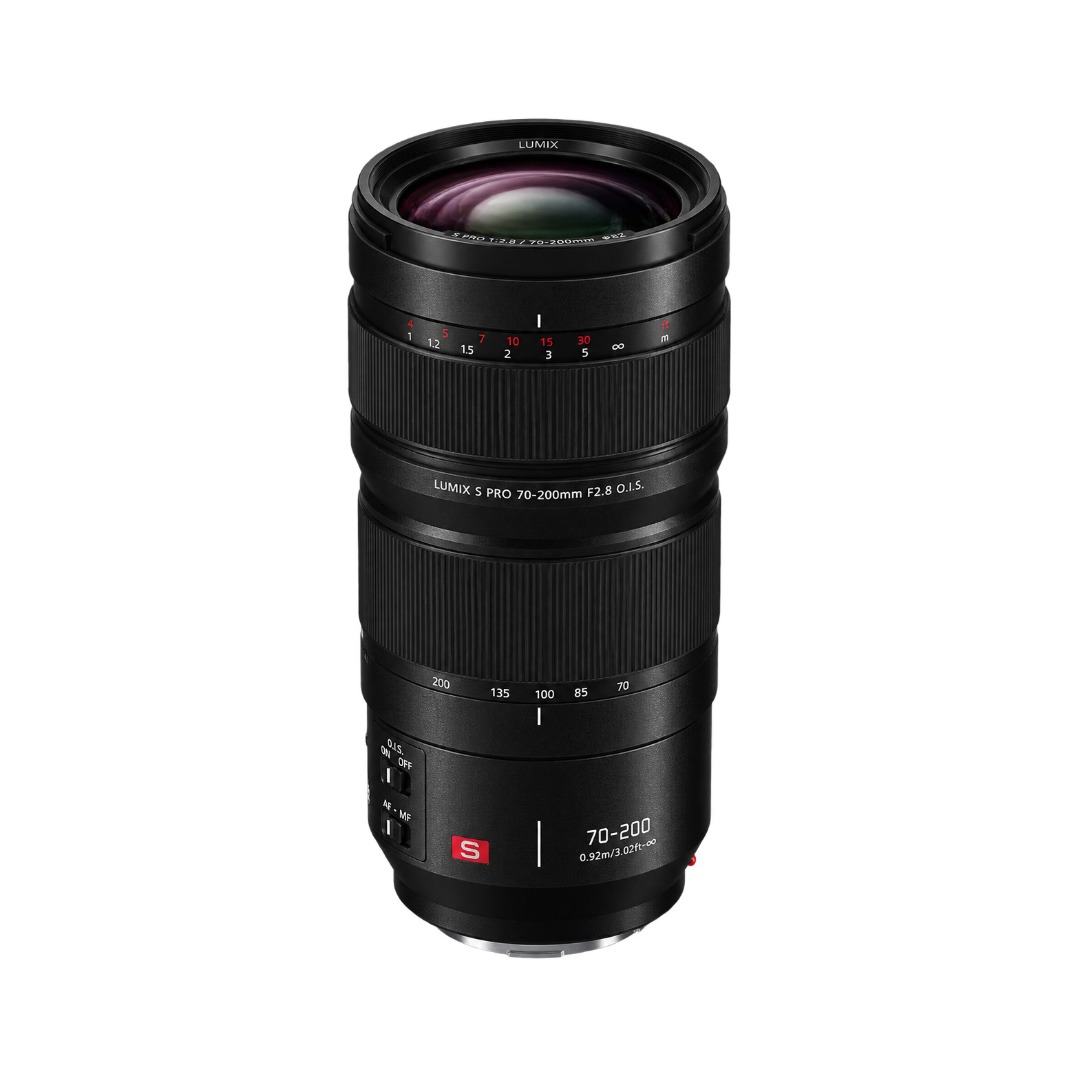 松下Lumix S PRO 70-200mm f/2.8 OIS型号图