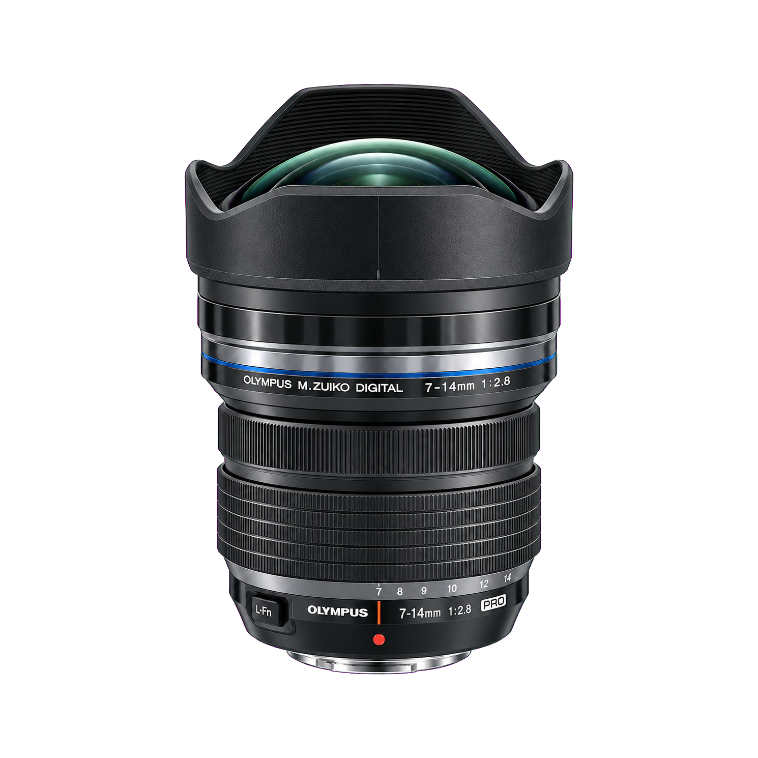 奥林巴斯7-14mm f/2.8 PRO型号图